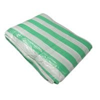Green and White Tarp Cover | SecureFix Direct