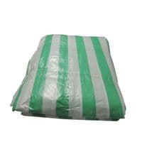 Green and White Tarp Cover | SecureFix Direct
