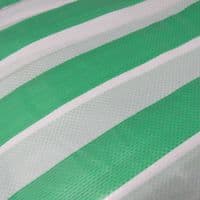 Green and White Tarp Cover | SecureFix Direct
