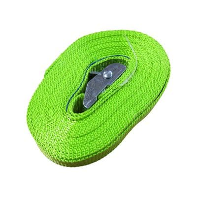 Hi Vis Cambuckle Tie Down Strap 25MM 450KG 5 Metre (Lashing Strap Secure Hold)