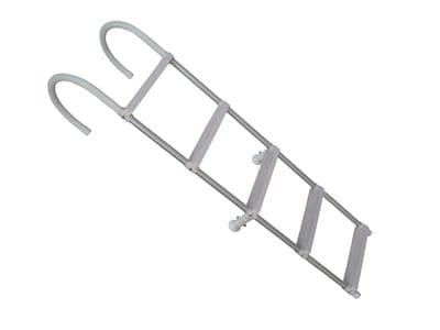 Hook Over Aluminium Boarding Ladder 5 Step (Boat Steps Removable Sailing Marine)