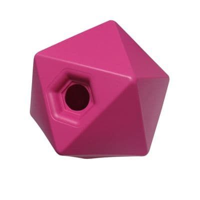 Horse Boredom Treat Snack Ball Pink (Feeder Equine Pony Stable)