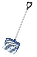 Blue Plastic Shavings Fork | SecureFix Direct
