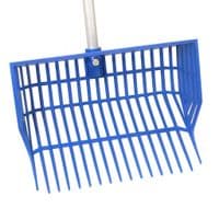 Blue Plastic Shavings Fork | SecureFix Direct