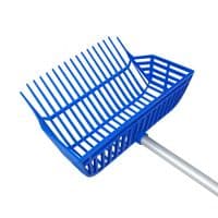Blue Plastic Shavings Fork | SecureFix Direct