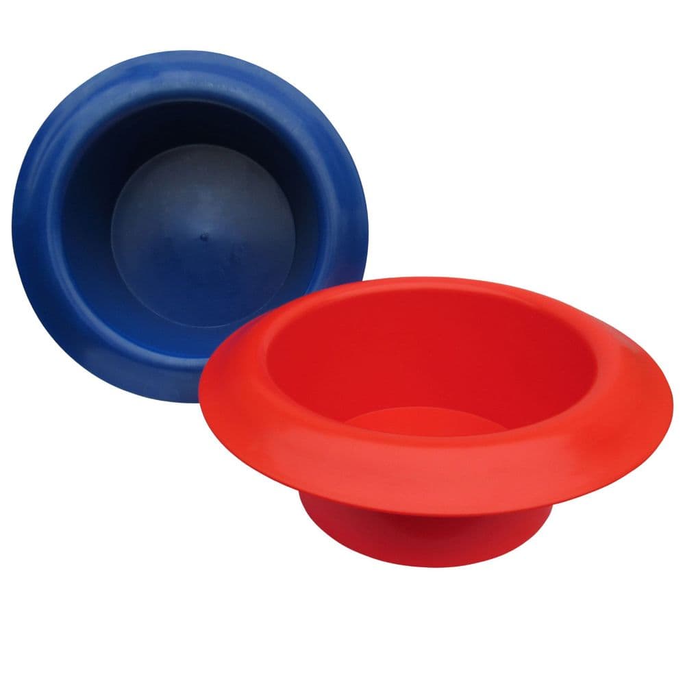 15L Horse Feed Bowl Red Or Blue Securefix Direct