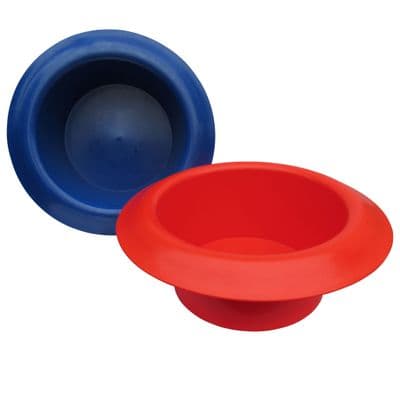 Horse Tyre Feed Bowl 15L (Non Tip Feeder Pony Red or Blue)