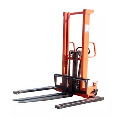 Hydraulic Adjustable Manual Straddle Stacker 1T - 1.5T 1.6M - 3M (Wide Leg Fork Lift Truck)