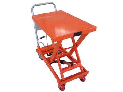 Hydraulic Scissor Lift Table 500KG (Mobile Platform Cart Trolley Lifting Heavy Duty Workshop)