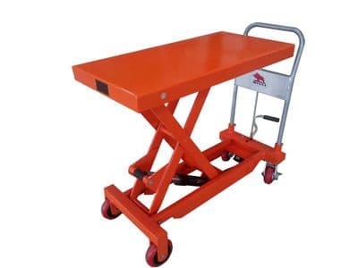 Hydraulic Scissor Lift Table 750KG (Mobile Platform Cart Trolley Lifting Heavy Duty Workshop)