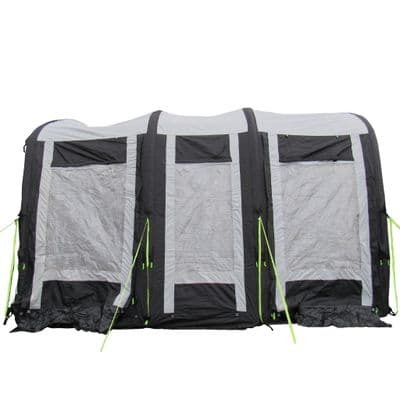 Inflatable Air Caravan Porch Awning 3.7M (Groundsheet Blow Up Beam Annex Tent)
