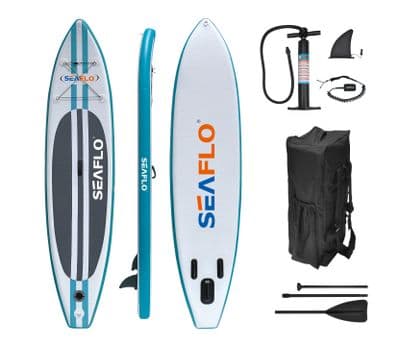 Inflatable Paddle Board SUP Stand Up 11FT (Blow Up Water Sport Boarding Surf Accessories)
