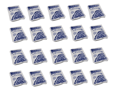 Instant Ice Packs for First Aid x20 - 100G Knee and Back Injury Cold Bags