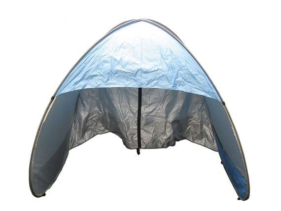 2 Person Blue Pop Up Tent | SecureFix Direct