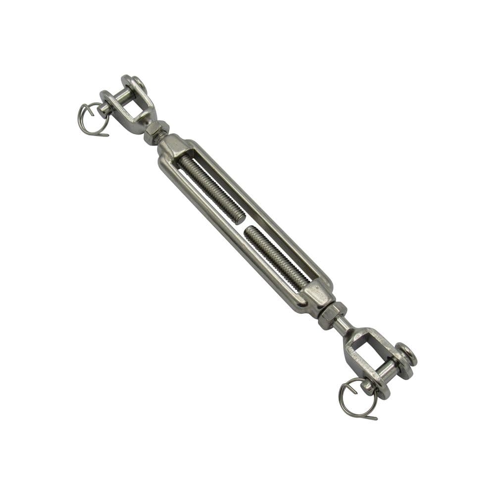 2 X Brand New 5mm Stainless Steel Rigging Screws – Jaw & Jaw Adjuster – Chandlery Hardware