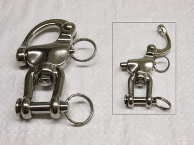 Jaw Swivel Snap Shackles With Round Pins