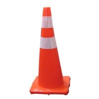 Construction Parking Traffic Cones X10 | SecureFix Direct