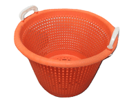 Castro 44 Litre Orange Storage Basket | SecureFix Direct