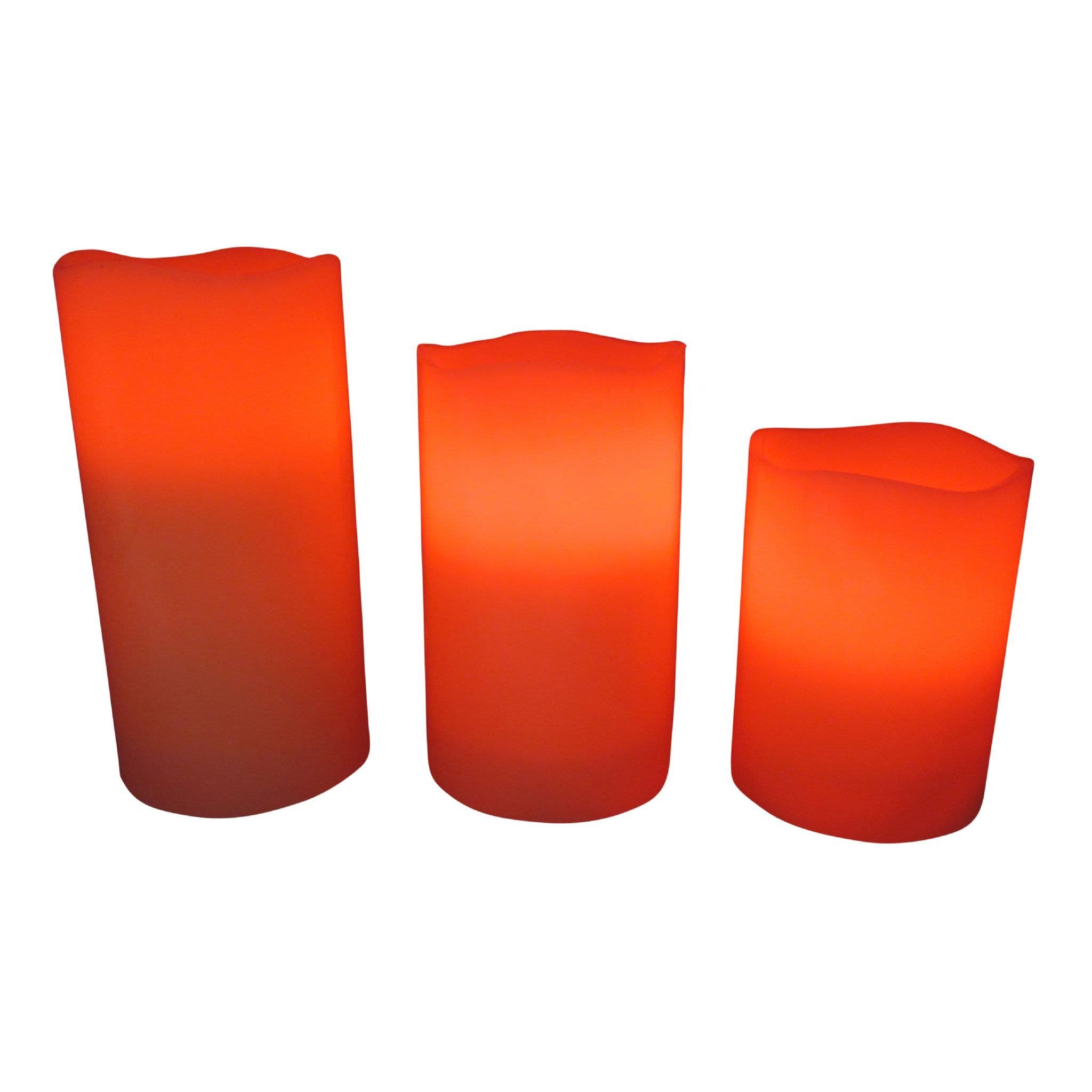 Colour Changing Flameless Candle X3 Securefix Direct