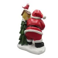 Santa Robin Birdhouse Christmas Decoration | SecureFix Direct