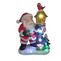 Santa Robin Birdhouse Christmas Decoration | SecureFix Direct