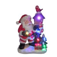 Santa Robin Birdhouse Christmas Decoration | SecureFix Direct
