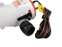 Live Bait Well Pump 12V 600GPH - Straight Tank Aerator Cartridge Bilge