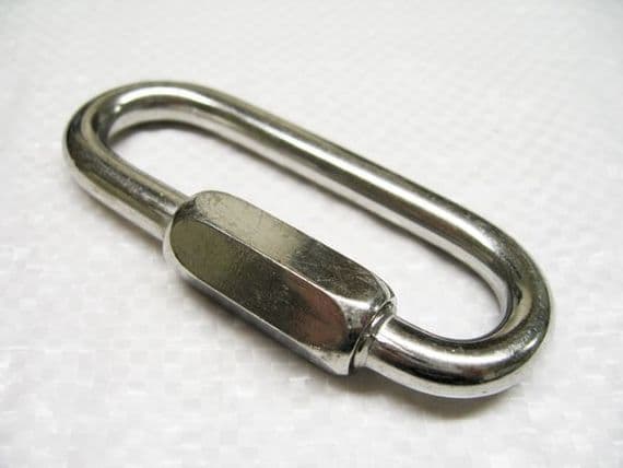 12MM Stainless Steel Long Quick Link | SecureFix Direct