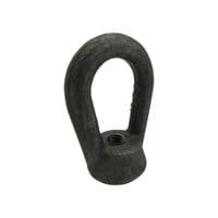 M16 1.01 Ton Self Colour Bow Nut - 16MM Drop Forged Eye Nut Lifting Bownut 1010KG