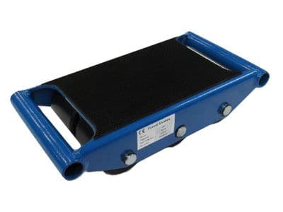 Machine Moving Skate 6T 6 Wheel (Machinery Dolly Fixed Nylon Rollers Heavy Equipment 6000KG)