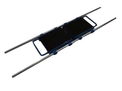 Machine Moving Skate Adjustable 6T 8 Wheel (Machinery Dolly Fixed Nylon Rollers 6000KG)