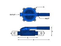 Manual Diaphragm Hand Pump - Waste Water Transfer Bilge