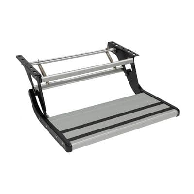 Manual Drop Down Single Step (Aluminium Motorhome Pull Out Folding Platform)
