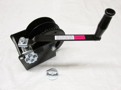 Manual Worm Gear Hand Winch 800LB (360KG Boat Car Trailer Puller Hoist)