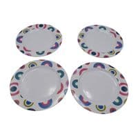 16 PCS Dinner Set Bowl Plate Mug Melamine | SecureFix Direct