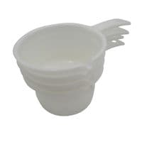 Plastic Microwavable Saucepan X4 | SecureFix Direct