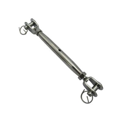 Mini Stainless Steel Rigging Screw Jaw & Jaw M4 (Marine Boat Closed Fork Turnbuckle)