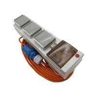 20 Metre Hook Up Cable 3 Plug Socket | SecureFix Direct