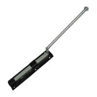 Monkey Tail Bolt Galvanised Black | SecureFix Direct