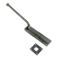 Monkey Tail Bolt Galvanised Black | SecureFix Direct