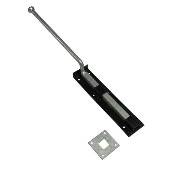 Monkey Tail Bolt Galvanised Black | SecureFix Direct