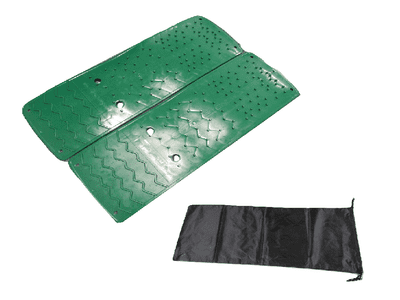 Monster Traction Mat Tyre Grip with Storage Bag - 3 in 1  Caravan Motorhome Mud Snow Ice Sand