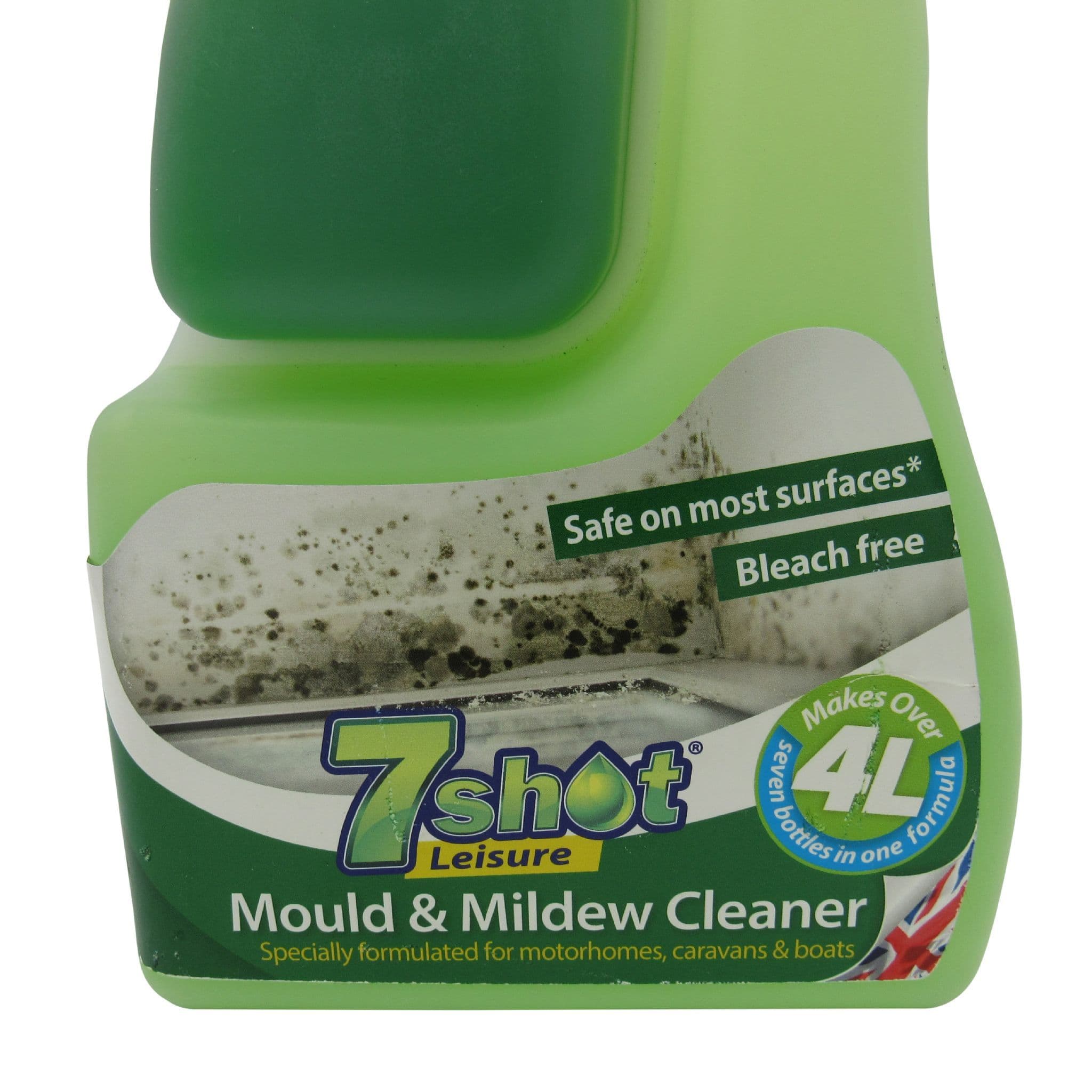 Mould and Mildew Remover 7 Shot Natural Cleaner Household Bathroom Shower