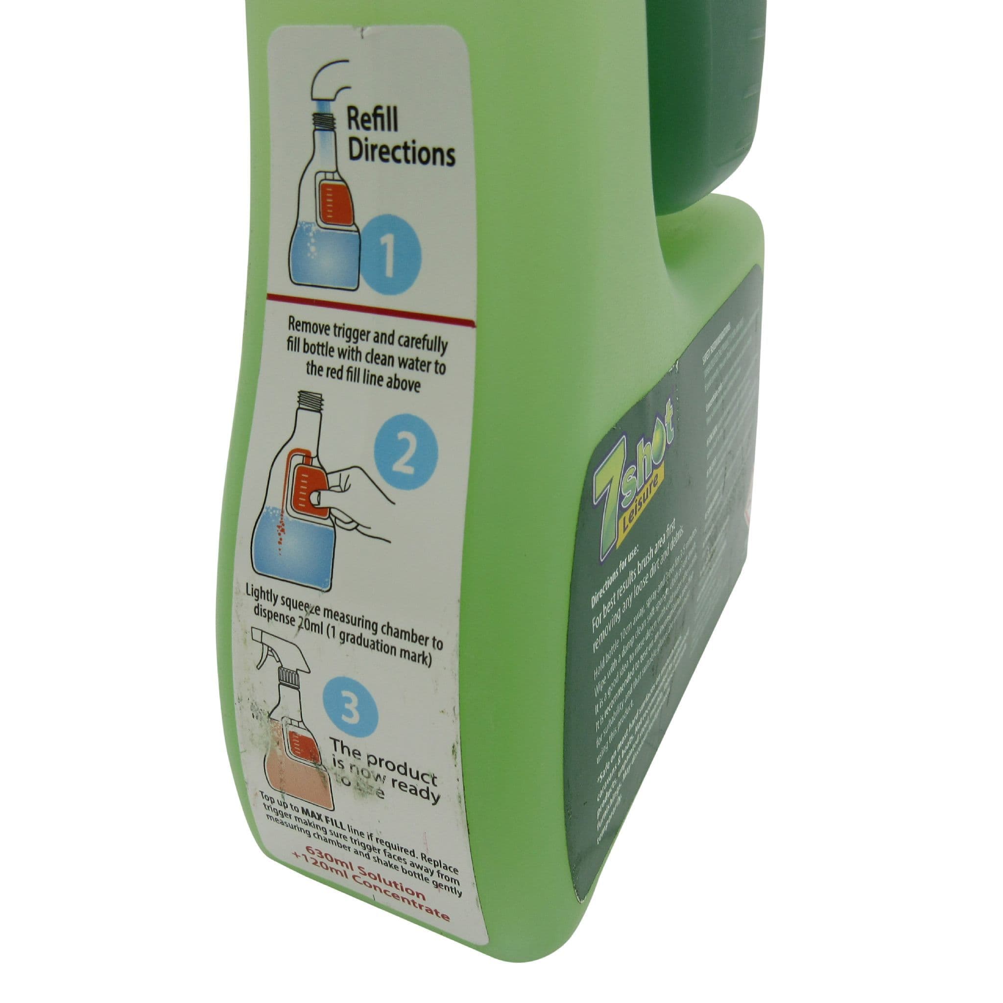 Mould and Mildew Remover 7 Shot Natural Cleaner Household Bathroom Shower