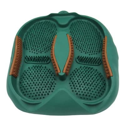 Mud Away Rubber Door Mat (Shoes Boot Cleaner Brush Outdoor Outside Floor)