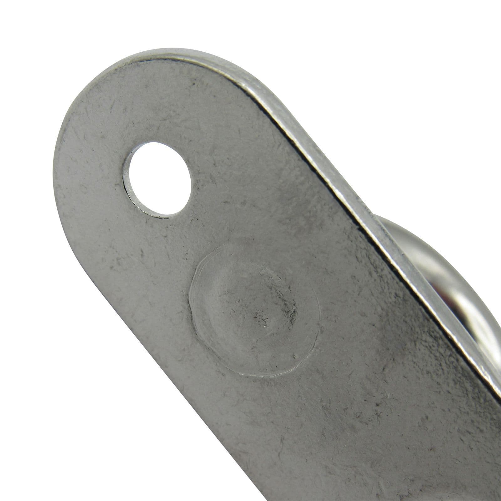 6MM Stainless Oblong Pad Eye Plate SecureFix Direct