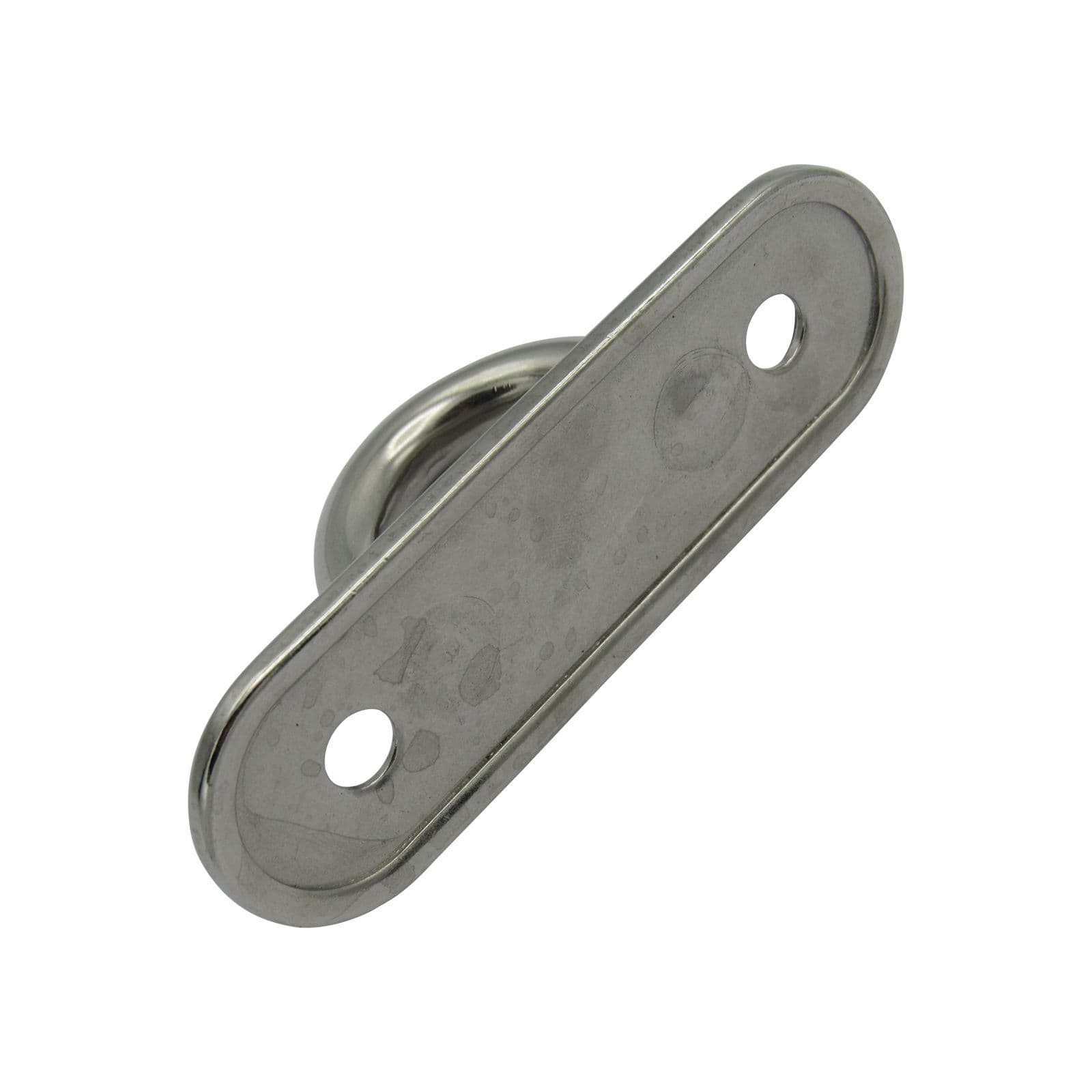 8MM Stainless Oblong Pad Eye Plate SecureFix Direct