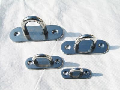 Oblong Pad Eye Plates
