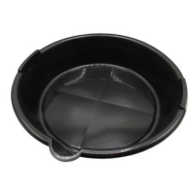 Oil Drain Pan 6.5L (Engine Service Car Motorcycle Bucket Filter Container Gearbox)