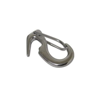 Open End Sail Snap Hooks 50MM - 90MM (Stainless Steel Shackle Clip Sailing Boat Marine Grade)